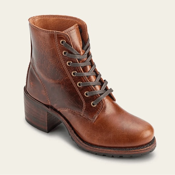 Women’s Frye SABRINA 6G LACE UP Boot size 7 - Picture 4 of 10